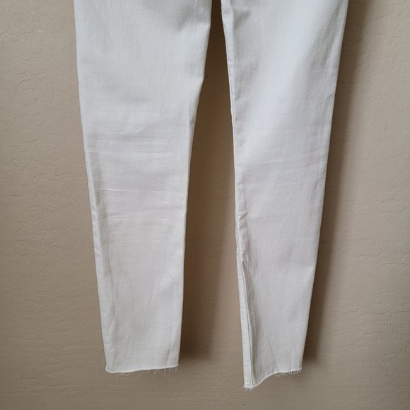 Free People We the Free Miles Away White Skinny Denim Jeans - Picture 13 of 16